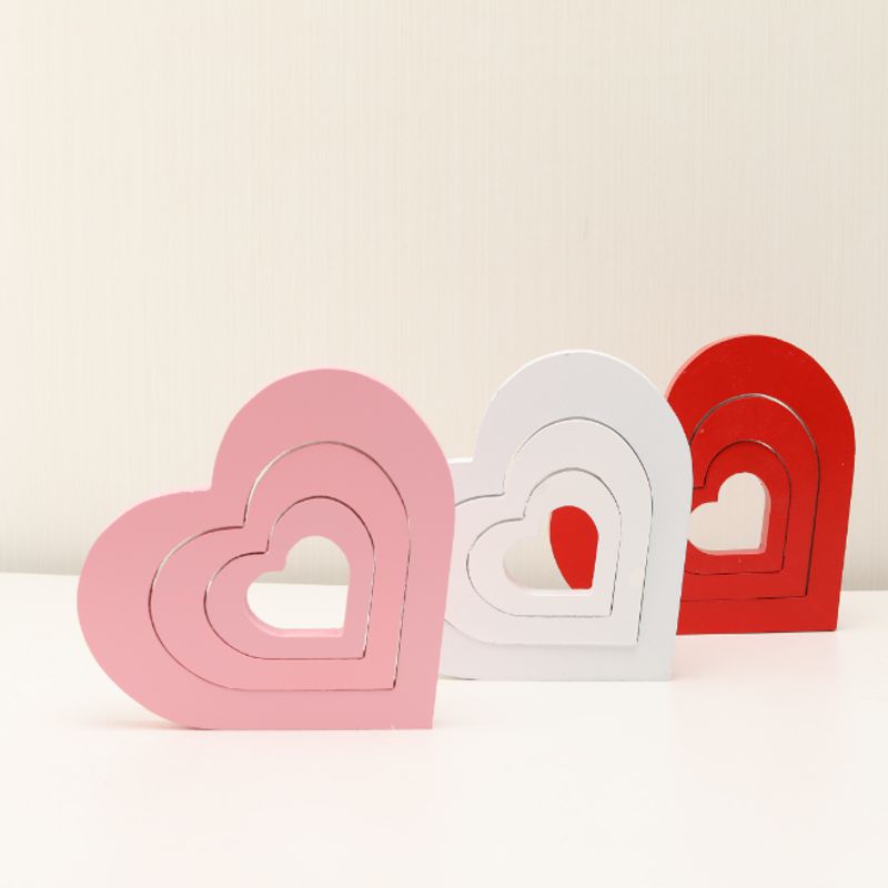 Valentine's Day Gift Wooden Love Craft Decoration