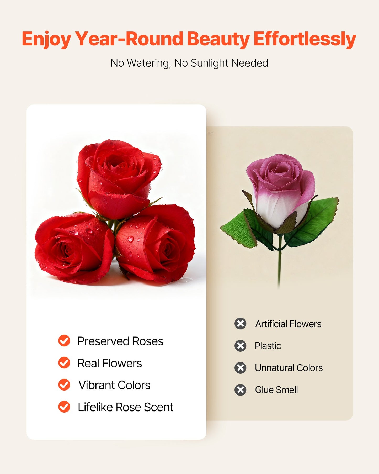 Forever Flowers, 100 Preserved Roses In A Heart Shape Box, Eternal Flowers Immortal Red Bouquet
